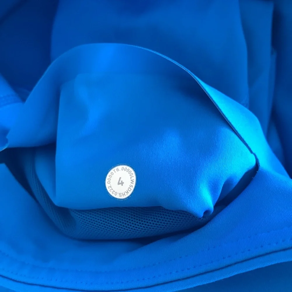 Lululemon Athletica Leggings Blue Size 4 Excellent Condition Spring Color - Picture 9 of 10